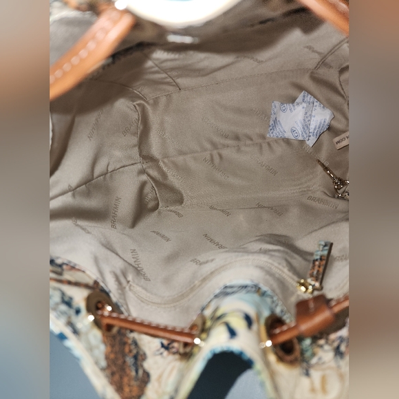 Brahmin Melinda Satchel in Souvenir Panthera NWT - Picture 14 of 15